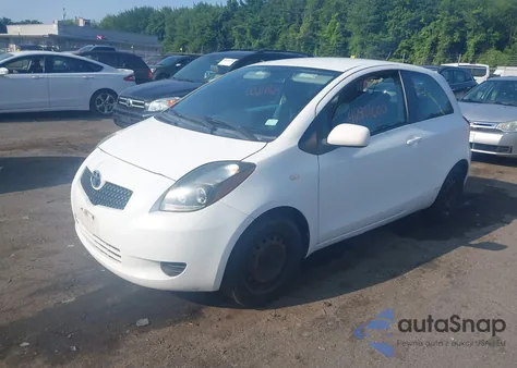 2007 Toyota Yaris z USA, uszkodzony, nr VIN JTDJT923475088278
